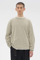 【その他のブランド/Other】のFINE COTTON RIB JERSEY TOP 人気、トレンドファッション・服の通販 founy(ファニー) ファッション Fashion レディースファッション Fashion for Women トップス・カットソー Cut & Sew Tops シャツ・ブラウス・オフィスカジュアル Elegant Blouses & Button-Ups ロングTシャツ・Tシャツ Longline T-Shirts & Tees カットソー・ベーシックTシャツ Cut-and-Sewn Tops / Stretch Tees & Basics カットソー Cut and Sewn Top サーマル Thermal, Waffle Knit スリーブ Sleeve, Long Sleeve / Short Sleeve ロング Long, Long-Length 新作・新入荷 New Arrivals / New In thumbnail ベージュ|ID: prp329100004887319 ipo3291000000036492018