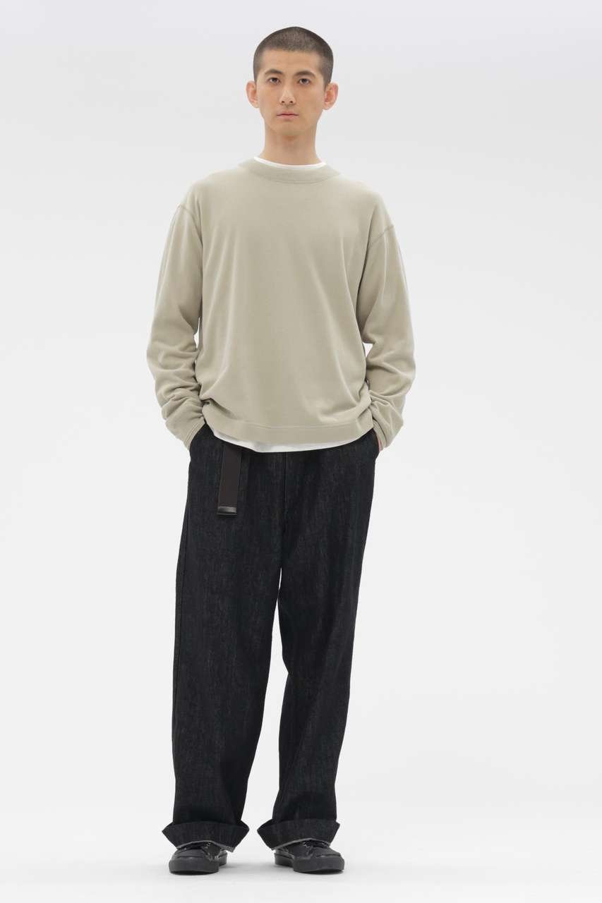 【その他のブランド/Other】のFINE COTTON RIB JERSEY TOP 人気、トレンドファッション・服の通販 founy(ファニー) 　ファッション　Fashion　レディースファッション　Fashion for Women　トップス・カットソー　Cut & Sew Tops　シャツ・ブラウス・オフィスカジュアル　Elegant Blouses & Button-Ups　ロングTシャツ・Tシャツ　Longline T-Shirts & Tees　カットソー・ベーシックTシャツ　Cut-and-Sewn Tops / Stretch Tees & Basics　カットソー　Cut and Sewn Top　サーマル　Thermal, Waffle Knit　スリーブ　Sleeve, Long Sleeve / Short Sleeve　ロング　Long, Long-Length　新作・新入荷　New Arrivals / New In　other-2|ID: prp329100004887319 ipo3291000000036492020