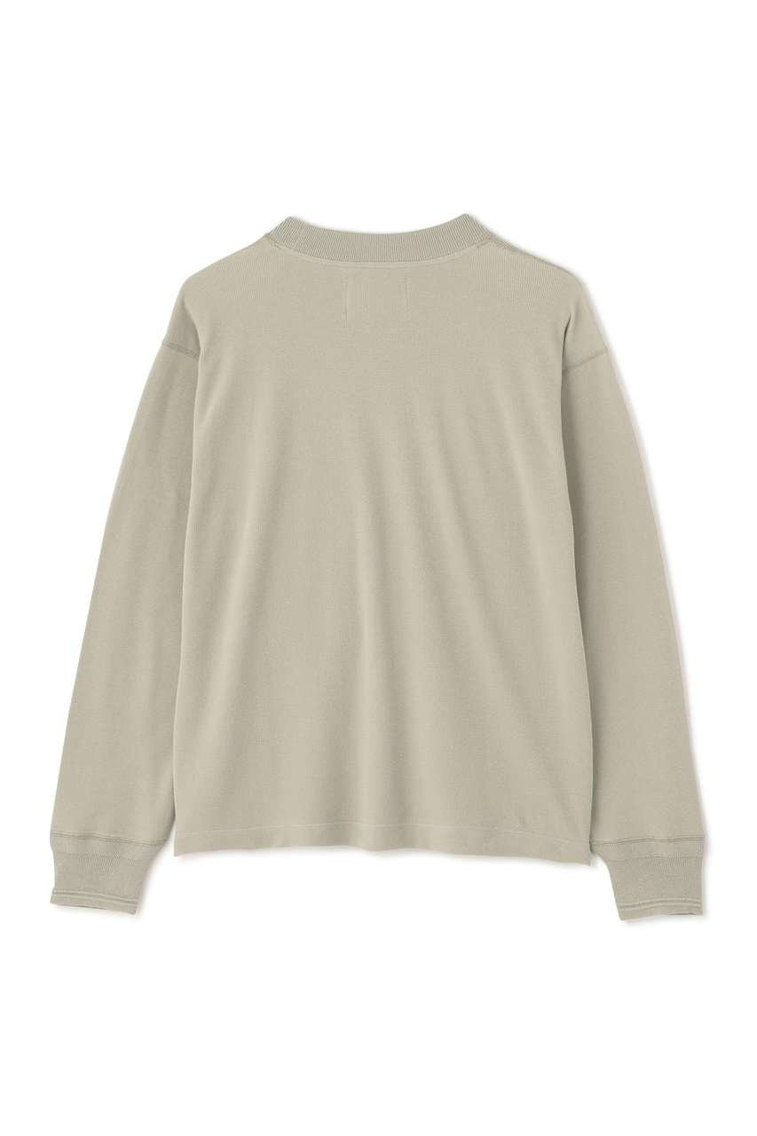 【その他のブランド/Other】のFINE COTTON RIB JERSEY TOP 人気、トレンドファッション・服の通販 founy(ファニー) 　ファッション　Fashion　レディースファッション　Fashion for Women　トップス・カットソー　Cut & Sew Tops　シャツ・ブラウス・オフィスカジュアル　Elegant Blouses & Button-Ups　ロングTシャツ・Tシャツ　Longline T-Shirts & Tees　カットソー・ベーシックTシャツ　Cut-and-Sewn Tops / Stretch Tees & Basics　カットソー　Cut and Sewn Top　サーマル　Thermal, Waffle Knit　スリーブ　Sleeve, Long Sleeve / Short Sleeve　ロング　Long, Long-Length　新作・新入荷　New Arrivals / New In　other-6|ID: prp329100004887319 ipo3291000000036492032