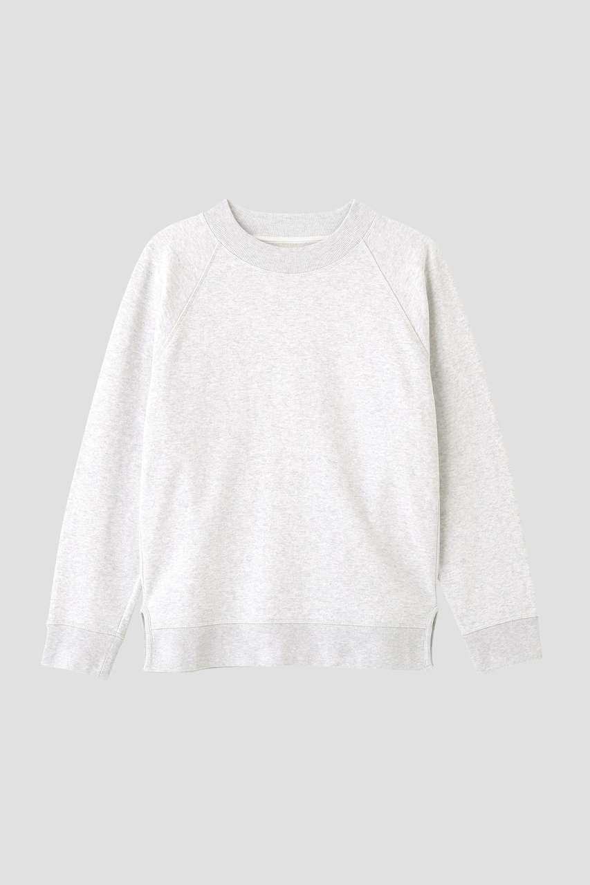 【その他のブランド/Other】のSOFT COTTON LOOPBACK TOP 人気、トレンドファッション・服の通販 founy(ファニー) 　ファッション　Fashion　レディースファッション　Fashion for Women　トップス・カットソー　Cut & Sew Tops　シャツ・ブラウス・オフィスカジュアル　Elegant Blouses & Button-Ups　ロングTシャツ・Tシャツ　Longline T-Shirts & Tees　カットソー・ベーシックTシャツ　Cut-and-Sewn Tops / Stretch Tees & Basics　カッティング　Cutting Detail　コンパクト　Compact, Small Size　シンプル　Simple, Minimal　スウェット / スエット　Sweatshirt, Sweatwear　スリーブ　Sleeve, Long Sleeve / Short Sleeve　バランス　Balance, Style Balance　パイピング　Piping, Trim Design　フィット　Fit, Slim Fit　ブリーチ　Bleach, Washed Finish　ループ　Loop, Loop Knit　ロング　Long, Long-Length　新作・新入荷　New Arrivals / New In　other-6|ID: prp329100004887325 ipo3291000000036492073