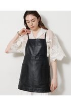 【ウィムガゼット/Whim Gazette】のレザーエプロンワンピース 人気、トレンドファッション・服の通販 founy(ファニー) ファッション Fashion レディースファッション Fashion for Women ワンピース Dresses チュニック Tunic Tops & Dresses インナー Innerwear カットソー Cut and Sewn Top シンプル Simple, Minimal チュニック Tunic, Long Top リアル Real, Realistic レース Lace, Lace Fabric 新作・新入荷 New Arrivals / New In thumbnail ブラック|ID: prp329100004887331 ipo3291000000036492108