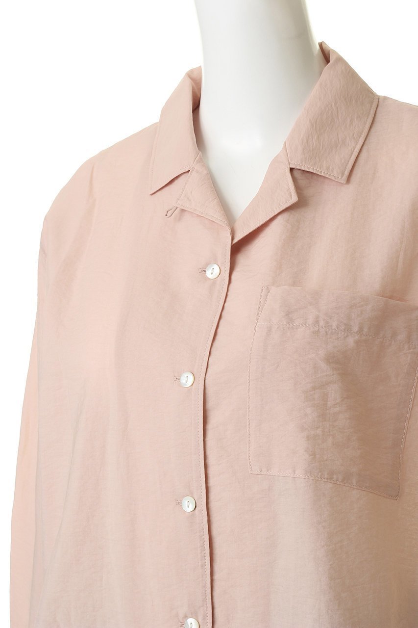 【マノフ/MANOF】のBACK LAYERED SHEER SHIRTトップス 人気、トレンドファッション・服の通販 founy(ファニー) 　ファッション　Fashion　レディースファッション　Fashion for Women　トップス・カットソー　Cut & Sew Tops　シャツ・ブラウス・オフィスカジュアル　Elegant Blouses & Button-Ups　シアー　Sheer, See-Through　スリーブ　Sleeve, Long Sleeve / Short Sleeve　ロング　Long, Long-Length　夏　Summer　新作・新入荷　New Arrivals / New In　春　Spring　S/S・春夏　SS, Spring/Summer, Warm Season　長袖　Long Sleeve, Full Sleeve　other-5|ID: prp329100004887336 ipo3291000000036492161