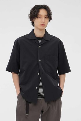 【その他のブランド/Other】のCOTTON BLEND SHIRTING SHIRT 人気、トレンドファッション・服の通販 founy(ファニー) ファッション Fashion レディースファッション Fashion for Women トップス・カットソー Cut & Sew Tops シャツ・ブラウス・オフィスカジュアル Elegant Blouses & Button-Ups ショート Short, Short Length スリーブ Sleeve, Long Sleeve / Short Sleeve ネップ Nepp, Slub Yarn バランス Balance, Style Balance 新作・新入荷 New Arrivals / New In |ID:prp329100004887340
