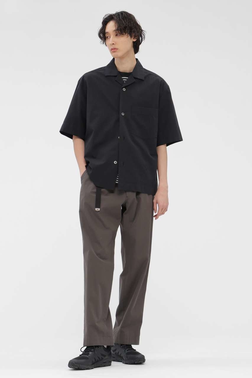 【その他のブランド/Other】のCOTTON BLEND SHIRTING SHIRT 人気、トレンドファッション・服の通販 founy(ファニー) 　ファッション　Fashion　レディースファッション　Fashion for Women　トップス・カットソー　Cut & Sew Tops　シャツ・ブラウス・オフィスカジュアル　Elegant Blouses & Button-Ups　ショート　Short, Short Length　スリーブ　Sleeve, Long Sleeve / Short Sleeve　ネップ　Nepp, Slub Yarn　バランス　Balance, Style Balance　新作・新入荷　New Arrivals / New In　other-2|ID: prp329100004887340 ipo3291000000036492190
