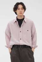 【マーガレット ハウエル/MARGARET HOWELL / MEN】のORGANIC COTTON SHIRTING SHIRT ピンク|ID: prp329100004887344 ipo3291000000036784922