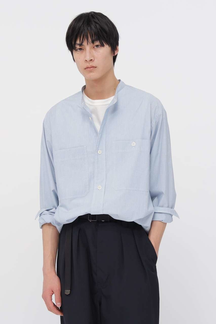 【その他のブランド/Other】のWORN COTTON HAIRLINE STRIPE SHIRT 人気、トレンドファッション・服の通販 founy(ファニー) 　ファッション　Fashion　レディースファッション　Fashion for Women　トップス・カットソー　Cut & Sew Tops　シャツ・ブラウス・オフィスカジュアル　Elegant Blouses & Button-Ups　なめらか　Smooth, Silky Texture　スリーブ　Sleeve, Long Sleeve / Short Sleeve　リラックス　Relax, Relaxed Fit　ロング　Long, Long-Length　新作・新入荷　New Arrivals / New In　 other-1|ID: prp329100004887348 ipo3291000000036492245