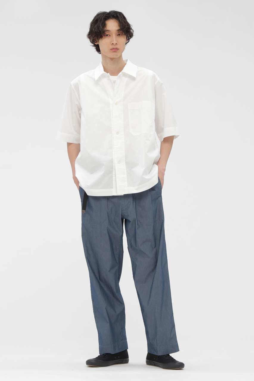 【その他のブランド/Other】のCOTTON RAMIE POPLIN SHIRT 人気、トレンドファッション・服の通販 founy(ファニー) 　ファッション　Fashion　レディースファッション　Fashion for Women　トップス・カットソー　Cut & Sew Tops　シャツ・ブラウス・オフィスカジュアル　Elegant Blouses & Button-Ups　ショート　Short, Short Length　スリーブ　Sleeve, Long Sleeve / Short Sleeve　タイプライター　Typewriter Fabric, Crisp Cotton　バランス　Balance, Style Balance　ロールアップ　Roll-Up, Cuffed Hem　新作・新入荷　New Arrivals / New In　other-2|ID: prp329100004887362 ipo3291000000036492349