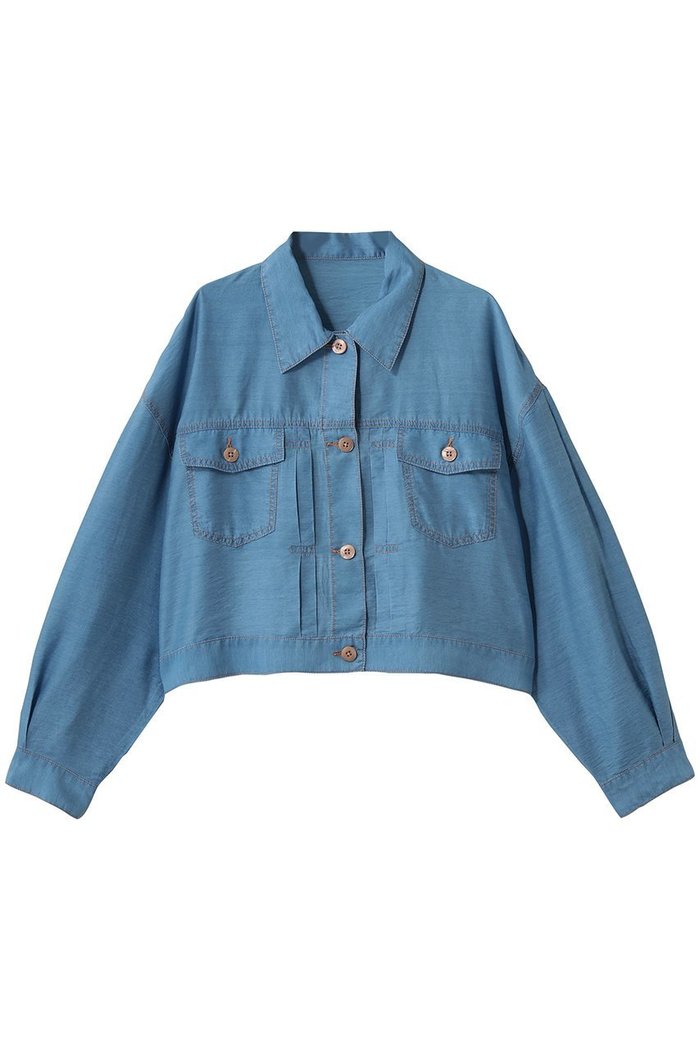 【スリー ドッツ/three dots】のシアー デニムジャケット インテリア・キッズ・メンズ・レディースファッション・服の通販 founy(ファニー) https://founy.com/ ファッション Fashion レディースファッション Fashion for Women アウター Coat / Outerwear Collection レディースジャケット・軽アウター Jackets デニムジャケット / カジュアルアウター Denim Jackets おすすめ Recommended / Our Picks シアー Sheer, See-Through ジャケット Jacket, Outerwear タンク Tank Top, Sleeveless Top デニム Denim, Jeans Material 夏 Summer 春 Spring S/S・春夏 SS, Spring/Summer, Warm Season |ID: prp329100004887368 ipo3291000000036492398