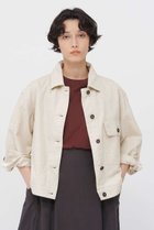 【マーガレットハウエル/MARGARET HOWELL】のBELGIAN LINEN COTTON PLAINWEAVE BLOUSON ベージュ|ID: prp329100004887378 ipo3291000000036575177