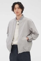 【マーガレット ハウエル/MARGARET HOWELL / MEN】のCOTTON RAMIE POPLIN BLOUSON グレー|ID: prp329100004887388 ipo3291000000036575208