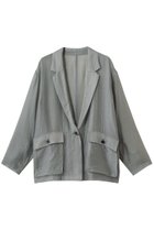 【スリー ドッツ/three dots】のシャイニー シャツジャケット 人気、トレンドファッション・服の通販 founy(ファニー) ファッション Fashion レディースファッション Fashion for Women アウター Coat / Outerwear Collection レディースジャケット・軽アウター Jackets おすすめ Recommended / Our Picks カーディガン Cardigan, Knitwear シアー Sheer, See-Through シャイニー Shiny, Glossy Finish ジャケット Jacket, Outerwear フラップ Flap, Flap Pocket ポケット Pocket, Pocket Detail エレガント 上品 Elegant 夏 Summer 新作・新入荷 New Arrivals / New In thumbnail グレー|ID: prp329100004887397 ipo3291000000036492630