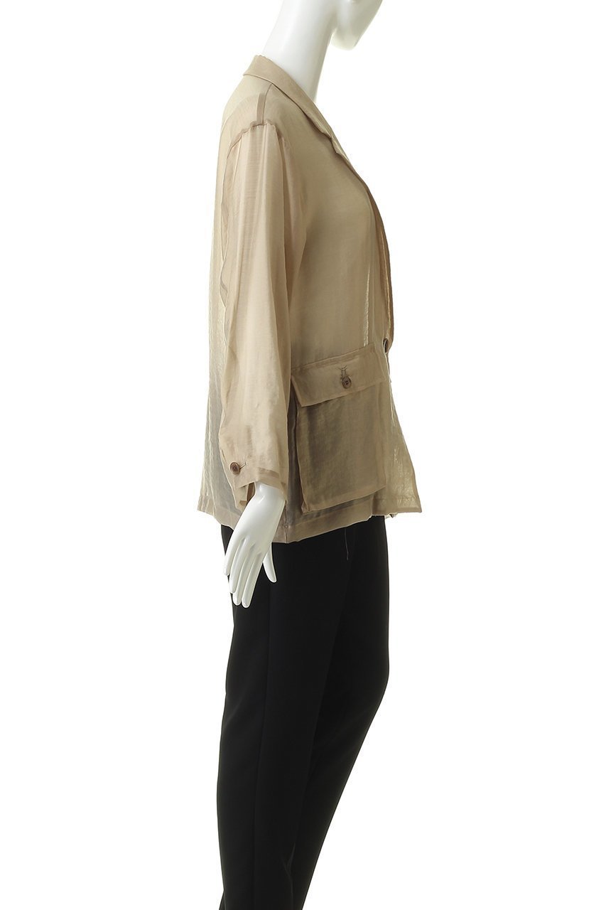 【スリー ドッツ/three dots】のシャイニー シャツジャケット 人気、トレンドファッション・服の通販 founy(ファニー) 　ファッション　Fashion　レディースファッション　Fashion for Women　アウター　Coat / Outerwear Collection　レディースジャケット・軽アウター　Jackets　おすすめ　Recommended / Our Picks　カーディガン　Cardigan, Knitwear　シアー　Sheer, See-Through　シャイニー　Shiny, Glossy Finish　ジャケット　Jacket, Outerwear　フラップ　Flap, Flap Pocket　ポケット　Pocket, Pocket Detail　エレガント 上品　Elegant　夏　Summer　新作・新入荷　New Arrivals / New In　other-3|ID: prp329100004887397 ipo3291000000036492644