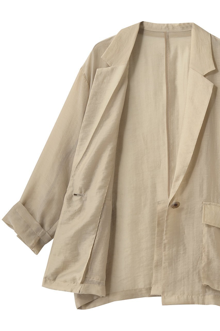 【スリー ドッツ/three dots】のシャイニー シャツジャケット 人気、トレンドファッション・服の通販 founy(ファニー) 　ファッション　Fashion　レディースファッション　Fashion for Women　アウター　Coat / Outerwear Collection　レディースジャケット・軽アウター　Jackets　おすすめ　Recommended / Our Picks　カーディガン　Cardigan, Knitwear　シアー　Sheer, See-Through　シャイニー　Shiny, Glossy Finish　ジャケット　Jacket, Outerwear　フラップ　Flap, Flap Pocket　ポケット　Pocket, Pocket Detail　エレガント 上品　Elegant　夏　Summer　新作・新入荷　New Arrivals / New In　other-7|ID: prp329100004887398 ipo3291000000036492653