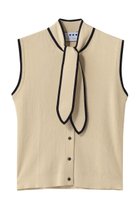 【スリー ドッツ/three dots】のサンディーコットン タイトップス ベージュ|ID: prp329100004887411 ipo3291000000036492745