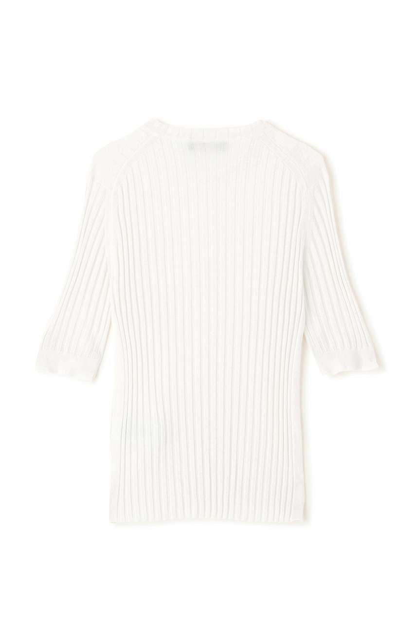 【マーガレットハウエル/MARGARET HOWELL】のFINE WOOL COTTON KNITWEAR 人気、トレンドファッション・服の通販 founy(ファニー) 　ファッション　Fashion　レディースファッション　Fashion for Women　トップス・カットソー　Cut & Sew Tops　ニット　Knit Tops & Sweaters　カジュアルプルオーバー・ニットトップス　Pullovers & Knit Tops / Casual Pullovers　なめらか　Smooth, Silky Texture　バランス　Balance, Style Balance　フィット　Fit, Slim Fit　エレガント 上品　Elegant　新作・新入荷　New Arrivals / New In　other-6|ID: prp329100004887412 ipo3291000000036492779