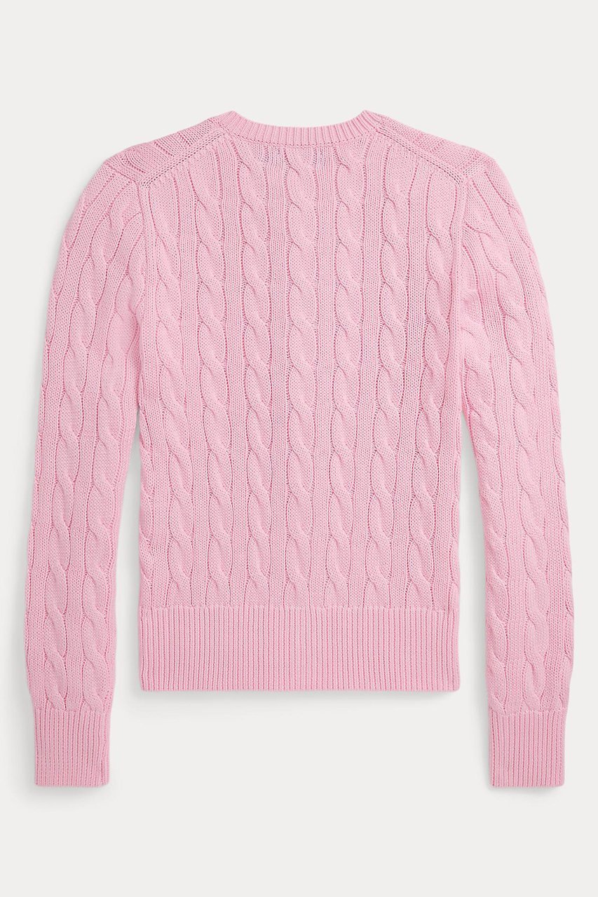 【ラルフローレン/RALPH LAUREN】の【POLO RALPH LAUREN】ケーブルニット コットン クルーネック カーディガン 人気、トレンドファッション・服の通販 founy(ファニー) 　ファッション　Fashion　レディースファッション　Fashion for Women　トップス・カットソー　Cut & Sew Tops　ニット　Knit Tops & Sweaters　カーディガン・羽織り　Layered Style Cardigans　カフス　Cuff Design　カーディガン　Cardigan, Knitwear　スリム　Slim, Slim Fit　バランス　Balance, Style Balance　フィット　Fit, Slim Fit　エレガント 上品　Elegant　定番　Standard, Basic Item　新作・新入荷　New Arrivals / New In　other-2|ID: prp329100004887415 ipo3291000000036492789