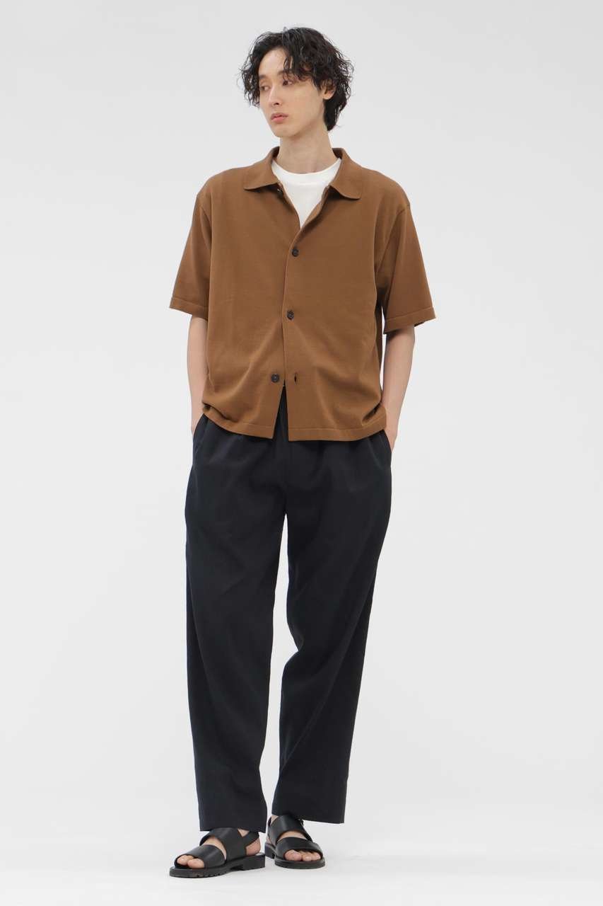 【その他のブランド/Other】のLINEN WOOL SILK PLAINWEAVE TROUSERS 人気、トレンドファッション・服の通販 founy(ファニー) 　ファッション　Fashion　レディースファッション　Fashion for Women　パンツ　Pants & Trousers　おすすめ　Recommended / Our Picks　シルク　Silk, 100% Silk　セットアップ　Set-Up, Coordinated Outfit　ドローストリング　Drawstring, Pull Cord　バランス　Balance, Style Balance　ブルゾン　Blouson, Bomber Jacket　プリーツ　Pleats, Pleated　ベーシック　Basic, Essential　リネン　Linen, Linen Fabric　新作・新入荷　New Arrivals / New In　other-2|ID: prp329100004887424 ipo3291000000036492857