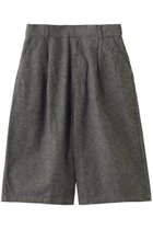 【ミディウミ/MidiUmi】のC/L tuck short PT パンツ 人気、トレンドファッション・服の通販 founy(ファニー) ファッション Fashion レディースファッション Fashion for Women パンツ Pants & Trousers ショートパンツ・ハーフパンツ High-Waisted & Relaxed Shorts エレガント 上品 Elegant ショート Short, Short Length ストレート Straight, Straight Cut リネン Linen, Linen Fabric 新作・新入荷 New Arrivals / New In thumbnail gray|ID: prp329100004887426 ipo3291000000036492870