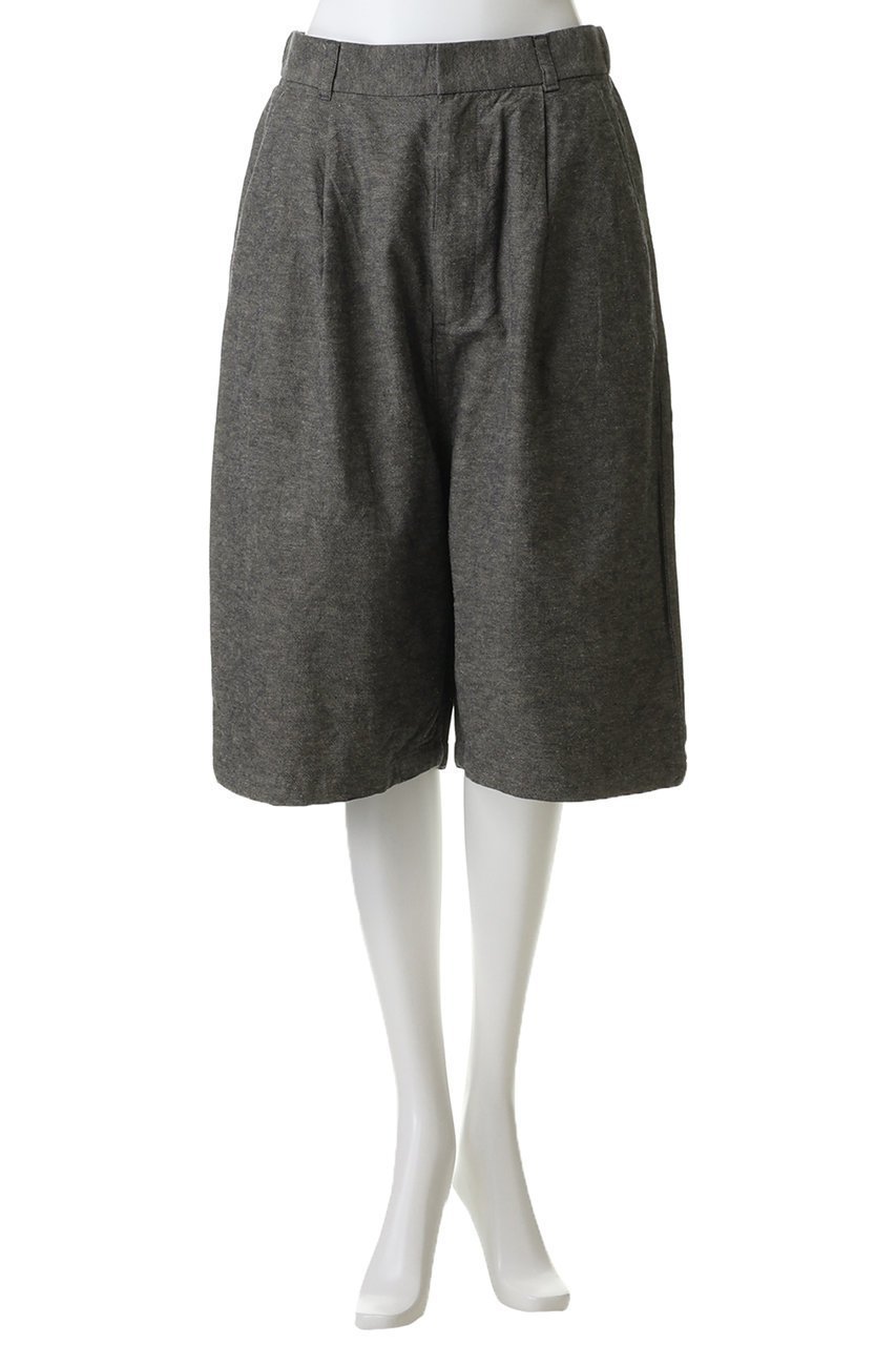 【ミディウミ/MidiUmi】のC/L tuck short PT パンツ 人気、トレンドファッション・服の通販 founy(ファニー) 　ファッション　Fashion　レディースファッション　Fashion for Women　パンツ　Pants & Trousers　ショートパンツ・ハーフパンツ　High-Waisted & Relaxed Shorts　エレガント 上品　Elegant　ショート　Short, Short Length　ストレート　Straight, Straight Cut　リネン　Linen, Linen Fabric　新作・新入荷　New Arrivals / New In　other-2|ID: prp329100004887426 ipo3291000000036492871