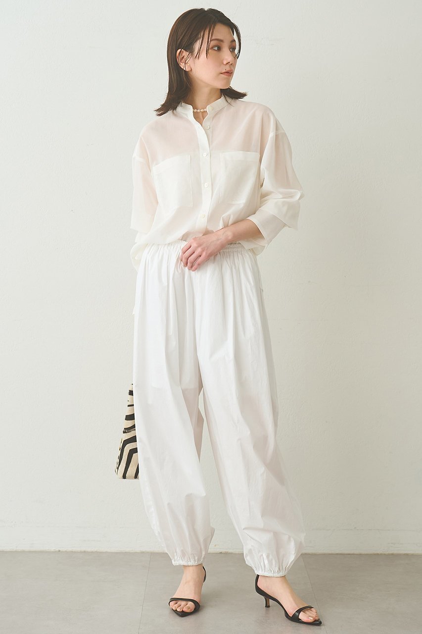 【ウィムガゼット/Whim Gazette】のタイプライターバレルパンツ 人気、トレンドファッション・服の通販 founy(ファニー) 　ファッション　Fashion　レディースファッション　Fashion for Women　パンツ　Pants & Trousers　おすすめ　Recommended / Our Picks　カッティング　Cutting Detail　ギャザー　Gathered, Ruffled　コーティング　Coating, Coated Finish　セットアップ　Set-Up, Coordinated Outfit　タイプライター　Typewriter Fabric, Crisp Cotton　トレンド　Trend, Trending Now　バルーン　Balloon, Balloon Silhouette　ペーパー　Paper, Kraft Paper　エレガント 上品　Elegant　新作・新入荷　New Arrivals / New In　other-5|ID: prp329100004887433 ipo3291000000036492925