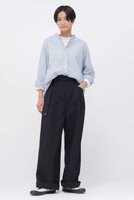 【マーガレットハウエル/MARGARET HOWELL】のUNIFORM WOOL POLYESTER TROUSERS 人気、トレンドファッション・服の通販 founy(ファニー) ファッション Fashion レディースファッション Fashion for Women パンツ Pants & Trousers おすすめ Recommended / Our Picks なめらか Smooth, Silky Texture ジャケット Jacket, Outerwear セットアップ Set-Up, Coordinated Outfit フラット Flat, Flat Shoes ベスト Vest, Waistcoat ポケット Pocket, Pocket Detail ヨーク Yoke, Yoke Design ワイド Wide, Wide Fit ワーク Workwear, Utility Style 新作・新入荷 New Arrivals / New In |ID:prp329100004887435