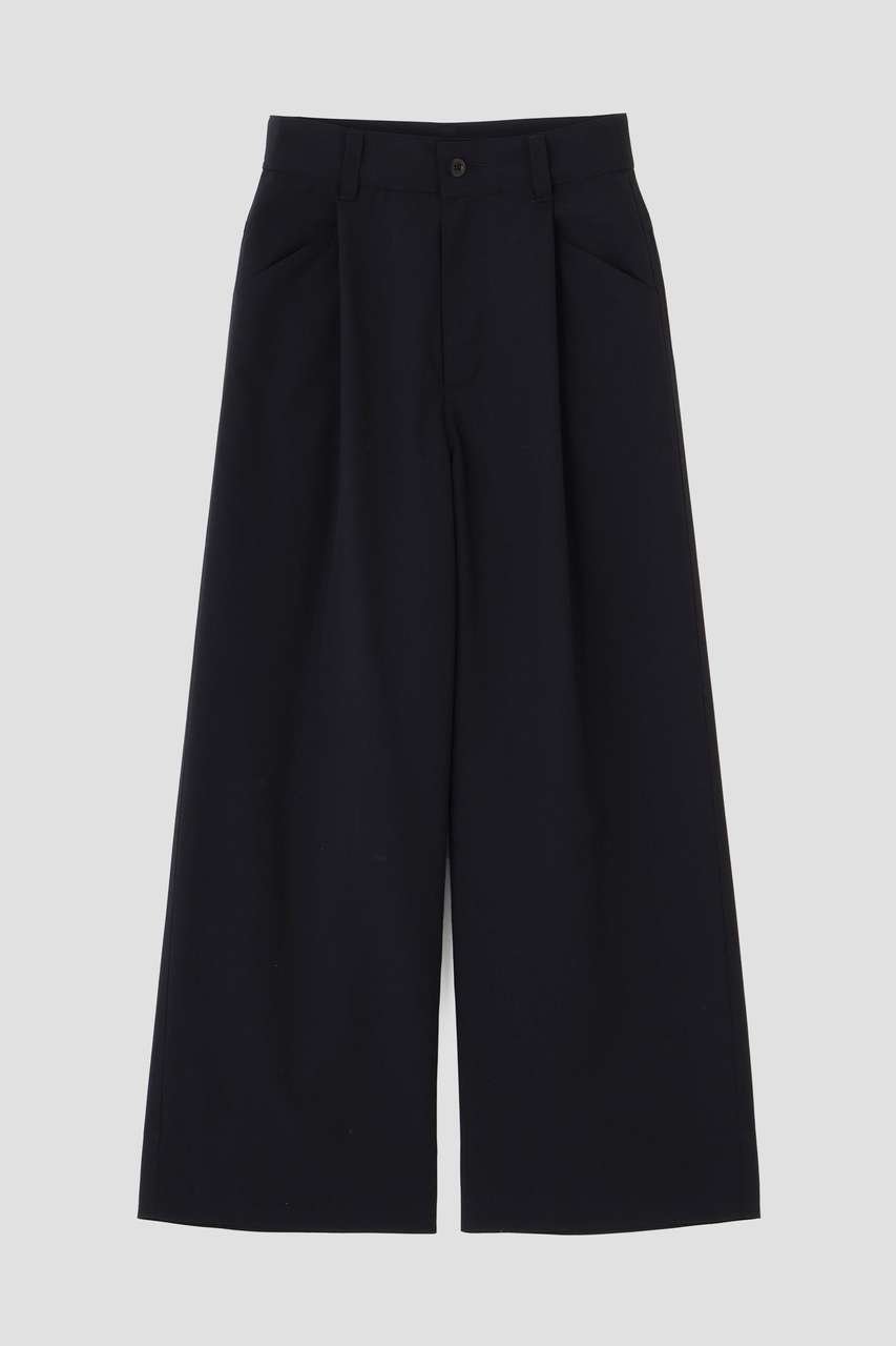 【マーガレットハウエル/MARGARET HOWELL】のUNIFORM WOOL POLYESTER TROUSERS 人気、トレンドファッション・服の通販 founy(ファニー) 　ファッション　Fashion　レディースファッション　Fashion for Women　パンツ　Pants & Trousers　おすすめ　Recommended / Our Picks　なめらか　Smooth, Silky Texture　ジャケット　Jacket, Outerwear　セットアップ　Set-Up, Coordinated Outfit　フラット　Flat, Flat Shoes　ベスト　Vest, Waistcoat　ポケット　Pocket, Pocket Detail　ヨーク　Yoke, Yoke Design　ワイド　Wide, Wide Fit　ワーク　Workwear, Utility Style　新作・新入荷　New Arrivals / New In　other-5|ID: prp329100004887435 ipo3291000000036492939