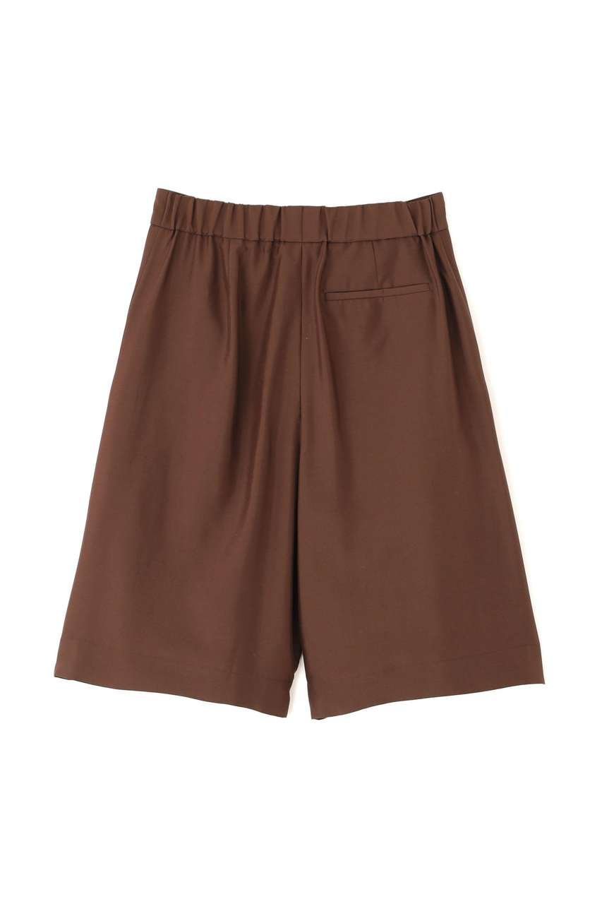 【マーガレットハウエル/MARGARET HOWELL】のMATT SILK TROUSERS 人気、トレンドファッション・服の通販 founy(ファニー) 　ファッション　Fashion　レディースファッション　Fashion for Women　パンツ　Pants & Trousers　ショートパンツ・ハーフパンツ　High-Waisted & Relaxed Shorts　ショーツ　Shorts, Short Pants　ショート　Short, Short Length　シルク　Silk, 100% Silk　ダブル　Double, Double-Breasted　バランス　Balance, Style Balance　フロント　Front, Front Design　プリーツ　Pleats, Pleated　吸水　Absorbent, Quick-Dry　新作・新入荷　New Arrivals / New In　other-6|ID: prp329100004887437 ipo3291000000036492955