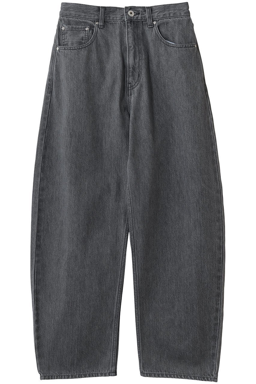 【ミュベール/MUVEIL】のリボンデニムパンツ インテリア・キッズ・メンズ・レディースファッション・服の通販 founy(ファニー) 　ファッション　Fashion　レディースファッション　Fashion for Women　パンツ　Pants & Trousers　デニムパンツ・ジーンズ・美脚デニム　Denim Jeans & Pants　デニム　Denim, Jeans Material　リボン　Ribbon, Bow　新作・新入荷　New Arrivals / New In　グレー|ID: prp329100004887439 ipo3291000000036492960