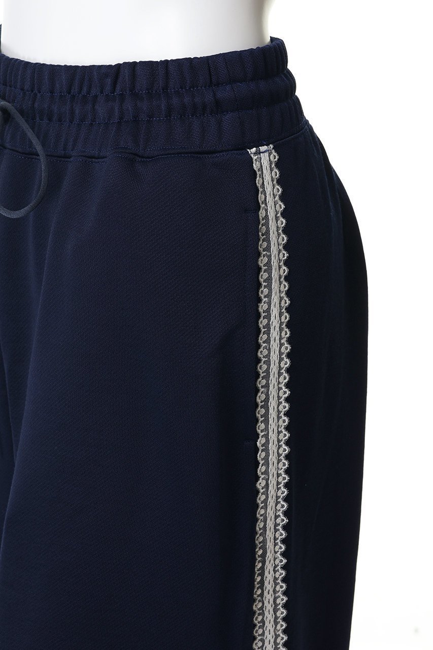 【ミュベール/MUVEIL】のサイドレース裏毛パンツ 人気、トレンドファッション・服の通販 founy(ファニー) 　ファッション　Fashion　レディースファッション　Fashion for Women　パンツ　Pants & Trousers　おすすめ　Recommended / Our Picks　エレガント 上品　Elegant　サテン　Satin, Glossy Fabric　セットアップ　Set-Up, Coordinated Outfit　リラックス　Relax, Relaxed Fit　レース　Lace, Lace Fabric　新作・新入荷　New Arrivals / New In　other-5|ID: prp329100004887442 ipo3291000000036492984