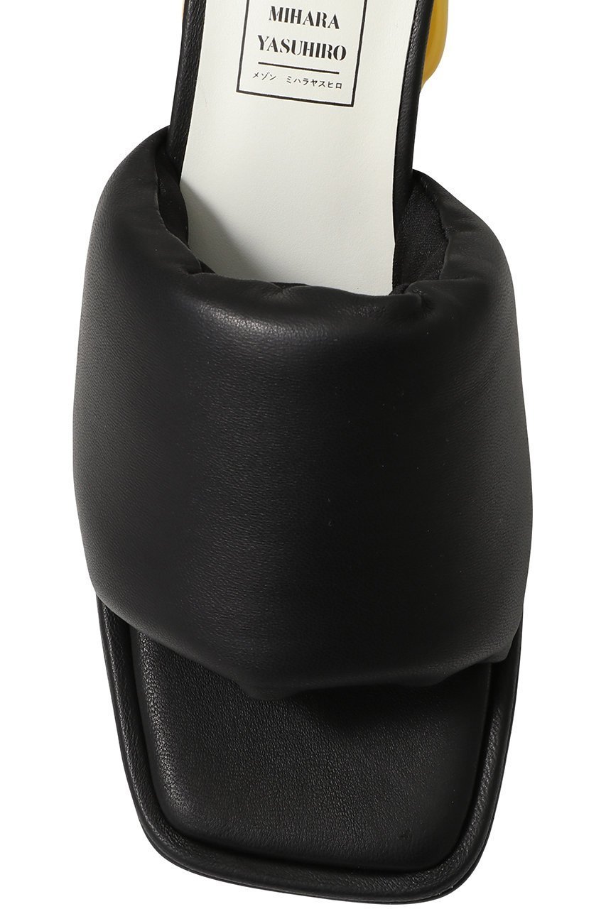 【メゾン ミハラヤスヒロ/Maison MIHARA YASUHIRO】のDUCK HEEL PUF サンダル 人気、トレンドファッション・服の通販 founy(ファニー) 　ファッション　Fashion　レディースファッション　Fashion for Women　なめらか　Smooth, Silky Texture　サンダル　Sandals, Summer Shoes　モチーフ　Motif, Design Theme　other-4|ID: prp329100004887590 ipo3291000000036495256