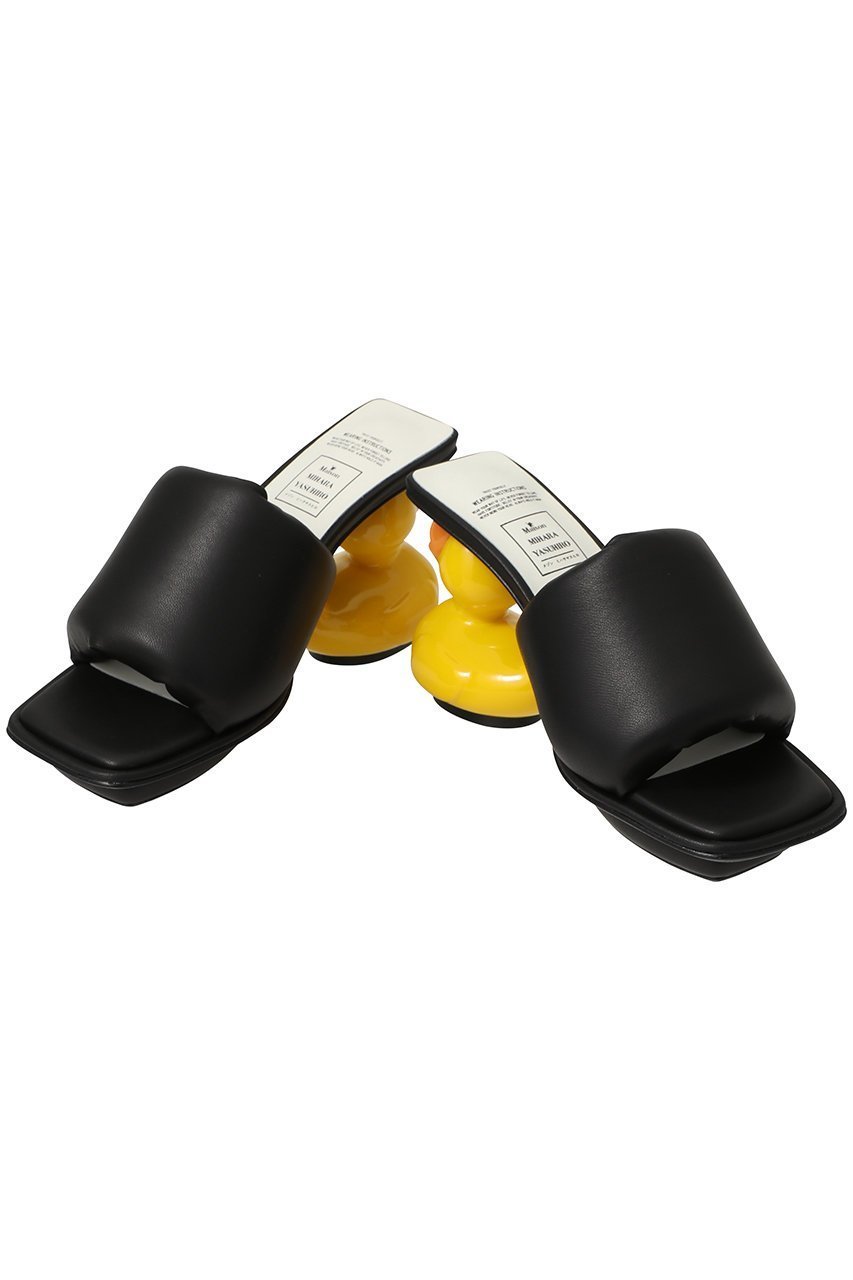 【メゾン ミハラヤスヒロ/Maison MIHARA YASUHIRO】のDUCK HEEL PUF サンダル 人気、トレンドファッション・服の通販 founy(ファニー) 　ファッション　Fashion　レディースファッション　Fashion for Women　なめらか　Smooth, Silky Texture　サンダル　Sandals, Summer Shoes　モチーフ　Motif, Design Theme　other-5|ID: prp329100004887590 ipo3291000000036495257