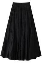 【マリリンムーン/MARILYN MOON】のタックテクニックシアーコットンスカート 人気、トレンドファッション・服の通販 founy(ファニー) ファッション Fashion レディースファッション Fashion for Women スカート Skirts ロングスカート Long Skirts / Maxi & Midi Skirts インド Indian Textile カットソー Cut and Sewn Top ギャザー Gathered, Ruffled シアー Sheer, See-Through シンプル Simple, Minimal ボトム Bottoms, Lower Wear ロング Long, Long-Length 人気 Popular, Best Seller thumbnail ブラック|ID: prp329100004887601 ipo3291000000036495453