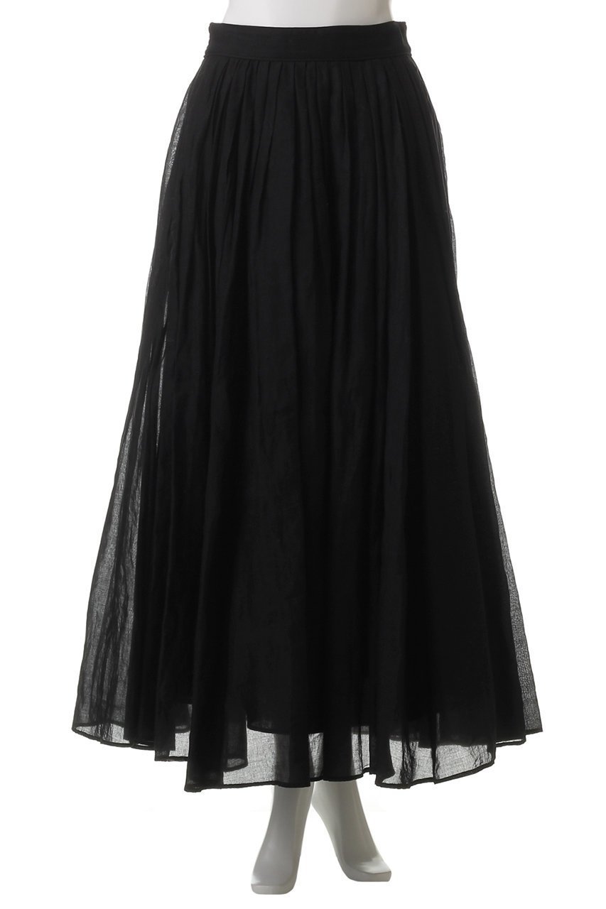 【マリリンムーン/MARILYN MOON】のタックテクニックシアーコットンスカート 人気、トレンドファッション・服の通販 founy(ファニー) 　ファッション　Fashion　レディースファッション　Fashion for Women　スカート　Skirts　ロングスカート　Long Skirts / Maxi & Midi Skirts　インド　Indian Textile　カットソー　Cut and Sewn Top　ギャザー　Gathered, Ruffled　シアー　Sheer, See-Through　シンプル　Simple, Minimal　ボトム　Bottoms, Lower Wear　ロング　Long, Long-Length　人気　Popular, Best Seller　other-2|ID: prp329100004887601 ipo3291000000036495454