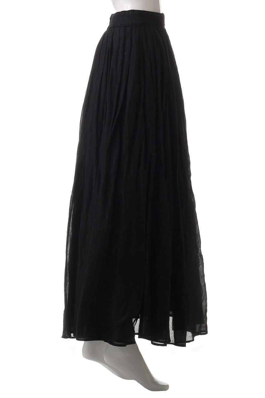 【マリリンムーン/MARILYN MOON】のタックテクニックシアーコットンスカート 人気、トレンドファッション・服の通販 founy(ファニー) 　ファッション　Fashion　レディースファッション　Fashion for Women　スカート　Skirts　ロングスカート　Long Skirts / Maxi & Midi Skirts　インド　Indian Textile　カットソー　Cut and Sewn Top　ギャザー　Gathered, Ruffled　シアー　Sheer, See-Through　シンプル　Simple, Minimal　ボトム　Bottoms, Lower Wear　ロング　Long, Long-Length　人気　Popular, Best Seller　other-3|ID: prp329100004887601 ipo3291000000036495455