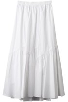 【アルアバイル/allureville】のタイプライターバイヤススカート A 人気、トレンドファッション・服の通販 founy(ファニー) ファッション Fashion レディースファッション Fashion for Women スカート Skirts ロングスカート Long Skirts / Maxi & Midi Skirts タイプライター Typewriter Fabric, Crisp Cotton フレア Flare, Flared ロング Long, Long-Length エレガント 上品 Elegant thumbnail ホワイト|ID: prp329100004887603 ipo3291000000036495492