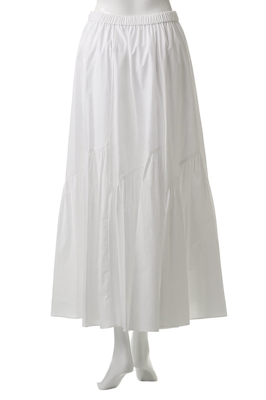 【アルアバイル/allureville】のタイプライターバイヤススカート A 人気、トレンドファッション・服の通販 founy(ファニー) 　ファッション　Fashion　レディースファッション　Fashion for Women　スカート　Skirts　ロングスカート　Long Skirts / Maxi & Midi Skirts　タイプライター　Typewriter Fabric, Crisp Cotton　フレア　Flare, Flared　ロング　Long, Long-Length　エレガント 上品　Elegant　other-4|ID: prp329100004887603 ipo3291000000036495495