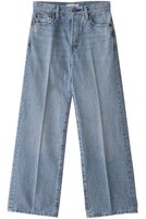 【エブール/ebure】のウォッシュドデニム ワイドストレートパンツ 人気、トレンドファッション・服の通販 founy(ファニー) ファッション Fashion レディースファッション Fashion for Women パンツ Pants & Trousers デニムパンツ・ジーンズ・美脚デニム Denim Jeans & Pants ストレート Straight, Straight Cut センター Center, Center Line デニム Denim, Jeans Material パターン Pattern, Design Print フィット Fit, Slim Fit ミドル Middle Length, Mid Height ユーズド Used, Vintage-Look ワイド Wide, Wide Fit 再入荷 Restock / Back in Stock 定番 Standard, Basic Item |ID:prp329100004887607