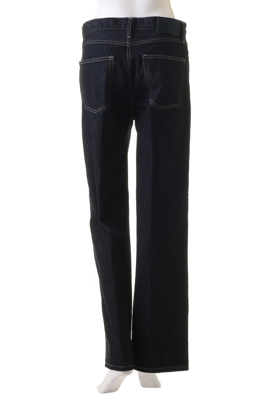 【エブール/ebure】のウォッシュドデニム ワイドストレートパンツ 人気、トレンドファッション・服の通販 founy(ファニー) 　ファッション　Fashion　レディースファッション　Fashion for Women　パンツ　Pants & Trousers　デニムパンツ・ジーンズ・美脚デニム　Denim Jeans & Pants　ストレート　Straight, Straight Cut　センター　Center, Center Line　デニム　Denim, Jeans Material　パターン　Pattern, Design Print　フィット　Fit, Slim Fit　ミドル　Middle Length, Mid Height　ユーズド　Used, Vintage-Look　ワイド　Wide, Wide Fit　再入荷　Restock / Back in Stock　定番　Standard, Basic Item　other-4|ID: prp329100004887607 ipo3291000000036495521