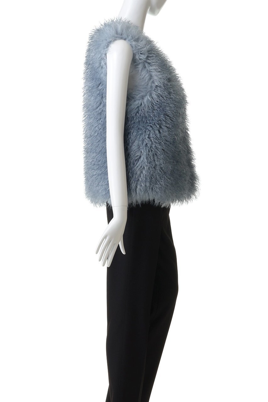 【レモンプレット/Lemonplet】のFAUX FUR MORI MG V-NECK VEST 人気、トレンドファッション・服の通販 founy(ファニー) 　ファッション　Fashion　レディースファッション　Fashion for Women　アウター　Coat / Outerwear Collection　レディースジャケット・軽アウター　Jackets　ジャケット　Jacket, Outerwear　パーティ　Party, Party Style　フェイクファー　Faux Fur, Imitation Fur　ベスト　Vest, Waistcoat　A/W・秋冬　Autumn/Winter　other-3|ID: prp329100004887614 ipo3291000000036495616