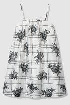 【アルアバイル/allureville】の【LOULOU WILLOUGHBY】SILK CO フラワーチェックワンピース 人気、トレンドファッション・服の通販 founy(ファニー) ファッション Fashion レディースファッション Fashion for Women ワンピース Dresses チュニック Tunic Tops & Dresses イタリア Italy エレガント 上品 Elegant コルセット Corset, Bustier チェック Check, Plaid, Tartan チュニック Tunic, Long Top フラワー Flower, Floral モチーフ Motif, Design Theme モノトーン Monotone, Black and White レース Lace, Lace Fabric ロング Long, Long-Length thumbnail ホワイト系|ID: prp329100004887617 ipo3291000000036495734