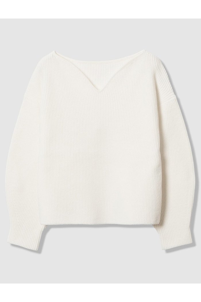 【アルアバイル/allureville】のハートネックプルオーバー インテリア・キッズ・メンズ・レディースファッション・服の通販 founy(ファニー) https://founy.com/ ファッション Fashion レディースファッション Fashion for Women トップス・カットソー Cut & Sew Tops ニット Knit Tops & Sweaters カジュアルプルオーバー・ニットトップス Pullovers & Knit Tops / Casual Pullovers アクセサリー Fashion Accessories シンプル Simple, Minimal スリーブ Sleeve, Long Sleeve / Short Sleeve デコルテ Décolleté, Neckline バランス Balance, Style Balance |ID: prp329100004887619 ipo3291000000036495760