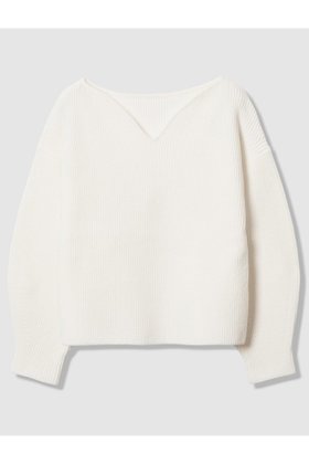 【アルアバイル/allureville】のハートネックプルオーバー 人気、トレンドファッション・服の通販 founy(ファニー) ファッション Fashion レディースファッション Fashion for Women トップス・カットソー Cut & Sew Tops ニット Knit Tops & Sweaters カジュアルプルオーバー・ニットトップス Pullovers & Knit Tops / Casual Pullovers アクセサリー Fashion Accessories シンプル Simple, Minimal スリーブ Sleeve, Long Sleeve / Short Sleeve デコルテ Décolleté, Neckline バランス Balance, Style Balance |ID:prp329100004887619