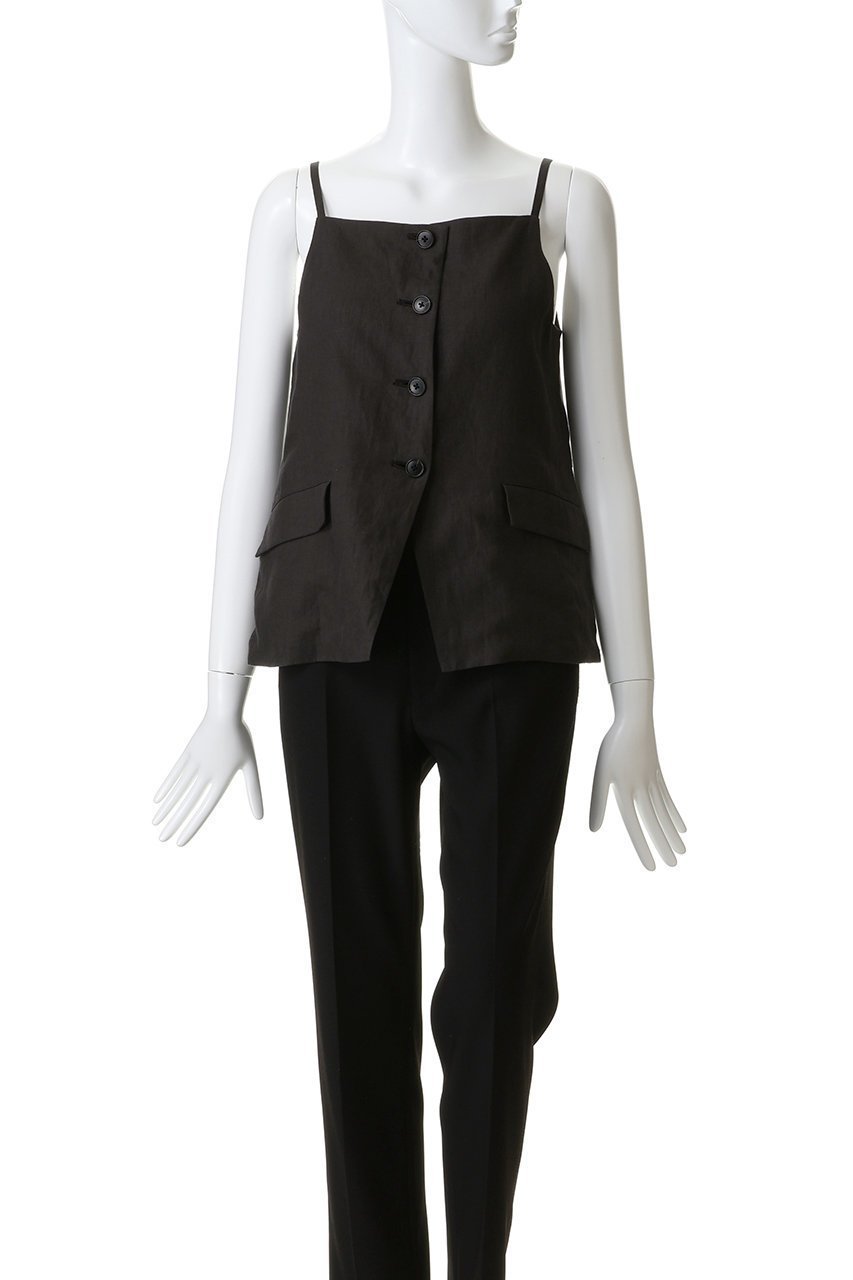 【ティッカ/TICCA】のリネンキャミソールベスト 人気、トレンドファッション・服の通販 founy(ファニー) 　ファッション　Fashion　レディースファッション　Fashion for Women　アウター　Coat / Outerwear Collection　レディースジャケット・軽アウター　Jackets　キャミソール　Camisole, Spaghetti Strap Top　ジャケット　Jacket, Outerwear　ベスト　Vest, Waistcoat　モダン　Modern, Contemporary　リネン　Linen, Linen Fabric　エレガント 上品　Elegant　other-2|ID: prp329100004887644 ipo3291000000036496056