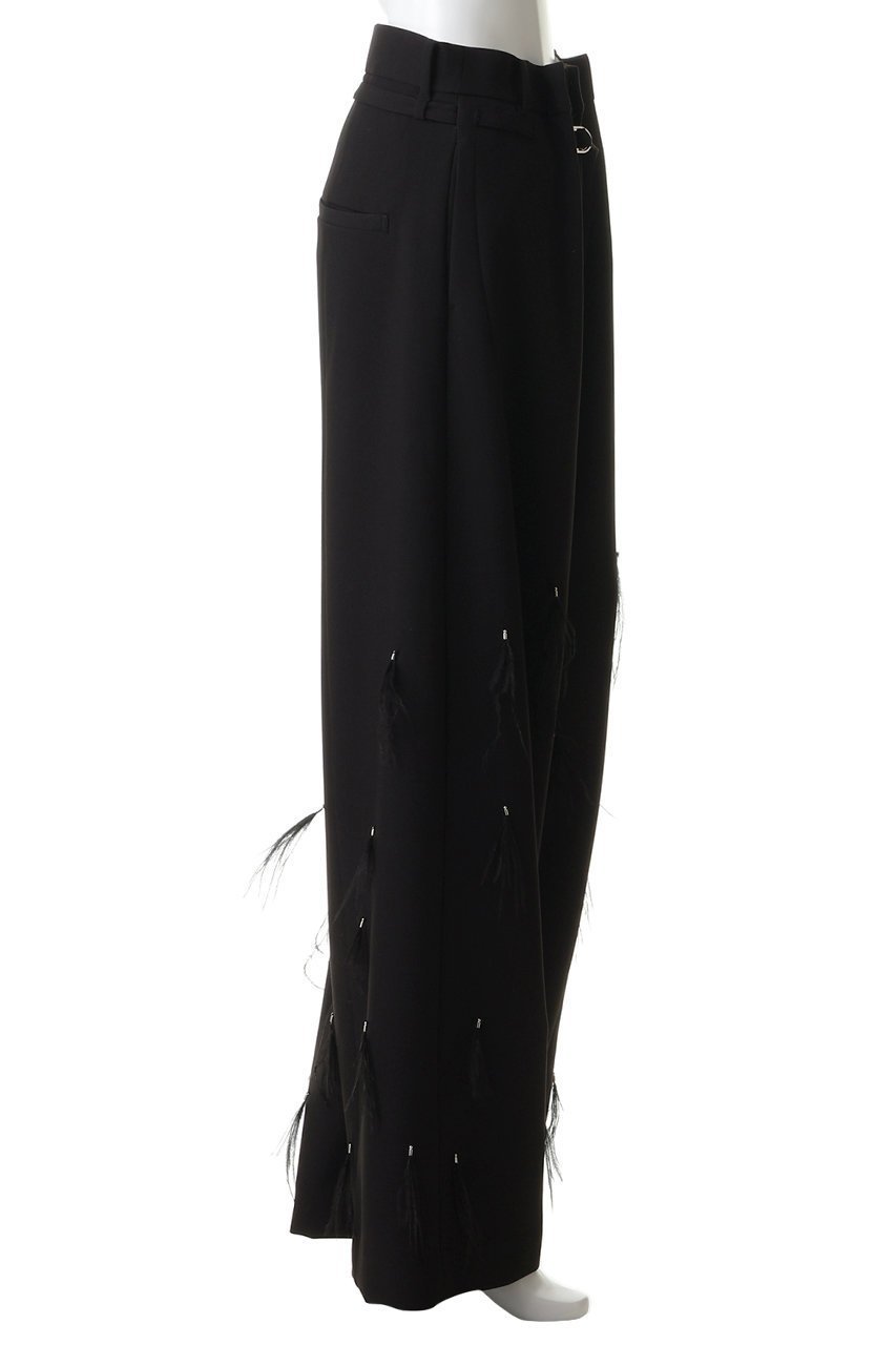 【メゾンスペシャル/MAISON SPECIAL】のFeather Tuck Pants/フェザータックパンツ 人気、トレンドファッション・服の通販 founy(ファニー) 　ファッション　Fashion　レディースファッション　Fashion for Women　パンツ　Pants & Trousers　フェザー　Feather, Feather Detail　ロング　Long, Long-Length　エレガント 上品　Elegant　other-3|ID: prp329100004887647 ipo3291000000036496106