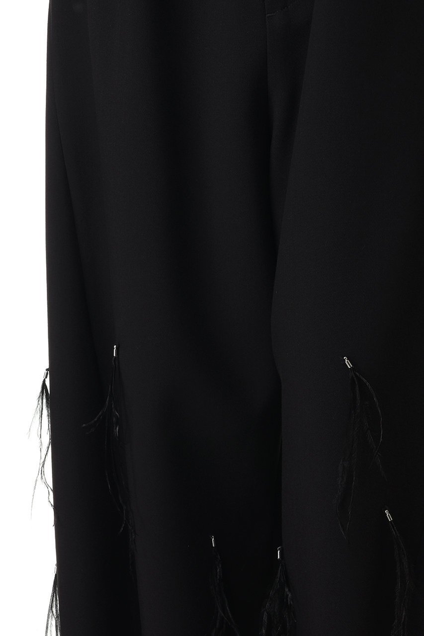 【メゾンスペシャル/MAISON SPECIAL】のFeather Tuck Pants/フェザータックパンツ 人気、トレンドファッション・服の通販 founy(ファニー) 　ファッション　Fashion　レディースファッション　Fashion for Women　パンツ　Pants & Trousers　フェザー　Feather, Feather Detail　ロング　Long, Long-Length　エレガント 上品　Elegant　other-5|ID: prp329100004887647 ipo3291000000036496108
