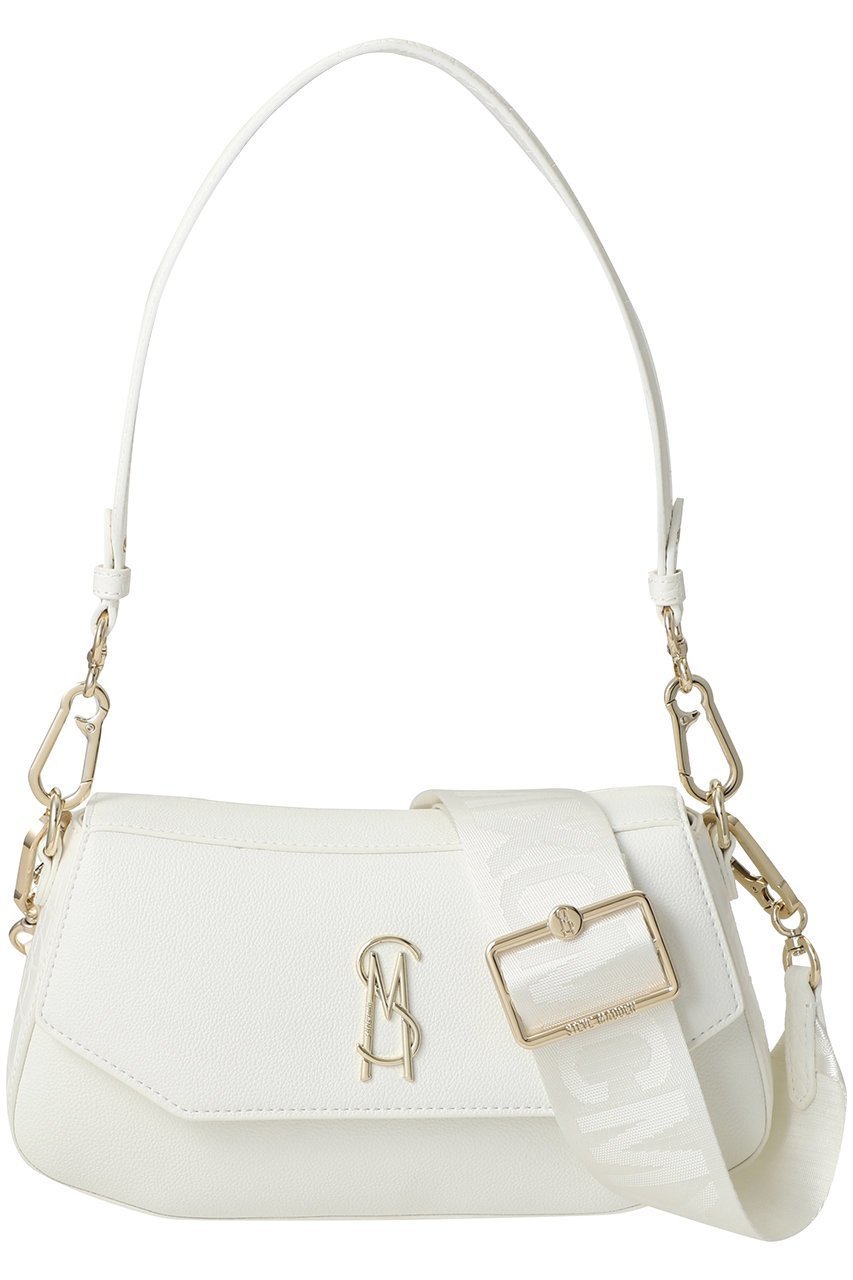 【スティーブマデン/STEVE MADDEN】のBLYON-C ロゴフラップショルダーバッグ インテリア・キッズ・メンズ・レディースファッション・服の通販 founy(ファニー) 　ファッション　Fashion　レディースファッション　Fashion for Women　バッグ　Bags　クラシカル　Classical, Vintage-Inspired　フォルム　Silhouette, Form　WH|ID: prp329100004887658 ipo3291000000036496315