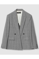 【アルアバイル/allureville】のポプリンチェックジャケット 大人の最旬トレンドファッション＆コーディネート founy(ファウニー) ファッション Fashion レディースファッション Fashion for Women アウター Coat / Outerwear Collection レディースジャケット・軽アウター Jackets インナー Innerwear クラシック Classic, Timeless Style ジャケット Jacket, Outerwear ストレート Straight, Straight Cut セットアップ Set-Up, Coordinated Outfit ダブル Double, Double-Breasted フォーマル Formal, Dressy フラップ Flap, Flap Pocket フロント Front, Front Design ボックス Boxy, Box Shape ポケット Pocket, Pocket Detail マニッシュ Mannish, Boyish thumbnail ブラック系|ID: prp329100004887660 ipo3291000000036642428