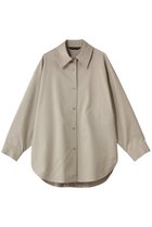 【ミズイロ インド/mizuiro ind】のdouble cloth wide shirt blouson ブルゾン s.beige|ID: prp329100004887663 ipo3291000000036496374