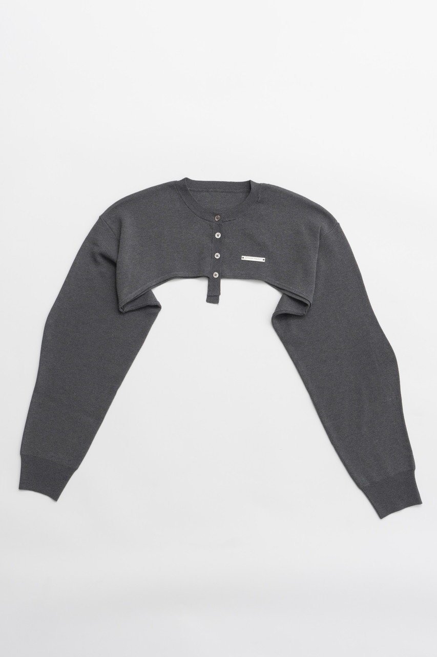 【プランク プロジェクト/PRANK PROJECT】のマルチウェイコンビニット / Multi-way Combination Knit 大人の最旬トレンドファッション＆コーディネート founy(ファウニー) 　ファッション　Fashion　レディースファッション　Fashion for Women　トップス・カットソー　Cut & Sew Tops　ニット　Knit Tops & Sweaters　カーディガン・羽織り　Layered Style Cardigans　おすすめ　Recommended / Our Picks　インナー　Innerwear　カーディガン　Cardigan, Knitwear　コンビ　Combo, Combination Style　スリット　Slit, Slit Detail　ボレロ　Bolero, Short Cardigan　夏　Summer　other-2|ID: prp329100004887673 ipo3291000000036640195