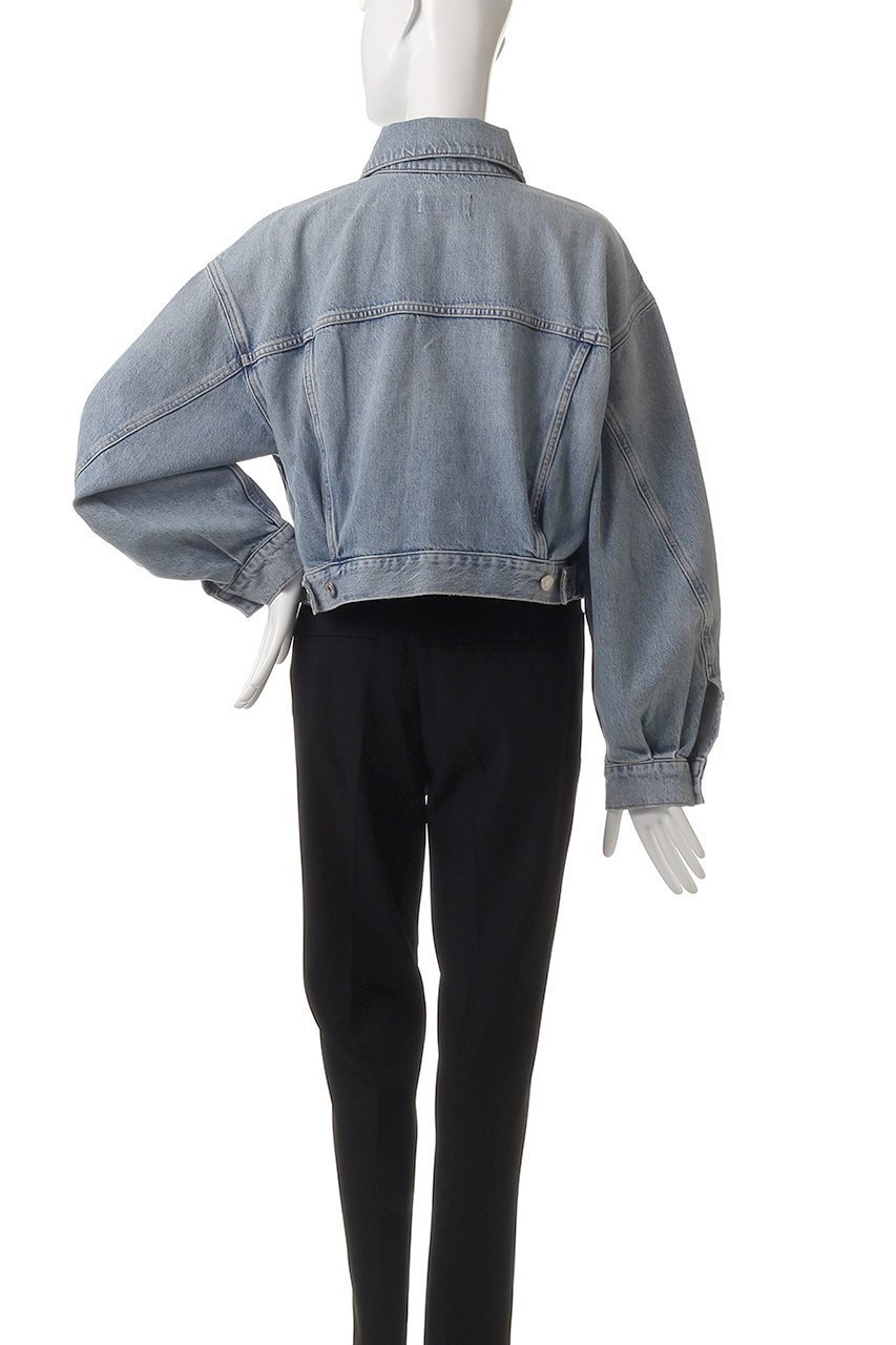 【シチズンズ オブ ヒューマニティー/CITIZENS OF HUMANITY】の【AGOLDE】PALMER デニムジャケット 人気、トレンドファッション・服の通販 founy(ファニー) 　ファッション　Fashion　レディースファッション　Fashion for Women　アウター　Coat / Outerwear Collection　レディースジャケット・軽アウター　Jackets　デニムジャケット / カジュアルアウター　Denim Jackets　ショート　Short, Short Length　ジャケット　Jacket, Outerwear　デニム　Denim, Jeans Material　バランス　Balance, Style Balance　フェミニン　Feminine, Girly　other-4|ID: prp329100004887685 ipo3291000000036496783